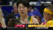 旅美女篮球员!邓雨婷疯三出战16分钟!5投2中得6分3板