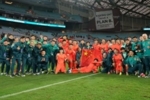 国足2-0库拉索!林良铭社媒晒全队大合照:中国队必胜!