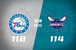 🏀76人力克黄蜂!帝西乔三人合砍81分 鲍尔克尼佩尔总计40中10