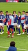 日本队在温布利球场1-0击败英格兰队!赛后球员们疯狂庆祝