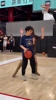 集梦会长晒球场背打1米77小姐姐视频：就用一招 背打！
