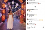 克雷桑女友晒和克雷桑及友人在成都游玩照:带着爱来到成都