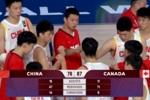 篮板被抢爆了!中国U17男篮前场篮板15-40!总篮板输加拿大25个!